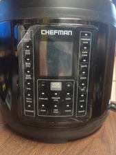 Chefman 6 Quart Electric Pressure Cooker Multi-use Programmable Cooker.
