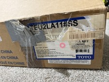 TOTO TEU2LA11 SS EcoPower 0.5 GPF Concealed Urinal Flush Valve Wall Mount