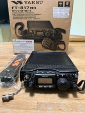Yaesu FT-817ND HF/VHF/UHF ALL MODE TRX + KIT batteria LItio + MOLTI ACCESSORI