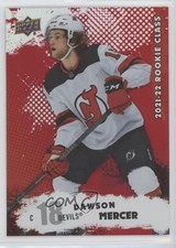 2021 Upper Deck Series 2 Rookie Commemorative Class Red Dawson Mercer #RC-18 kq9
