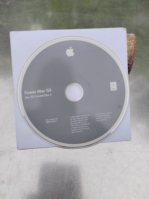 Apple Power Mac G5 Mac OS X Install Disc 2, Version 1.0, 2Z691-5270-A CD Nr. 2