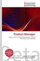 Product Manager Lambert M. Surhone (U. A.) Taschenbuch Englisch 2026
