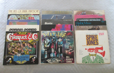 15 Vinyl LP Lot Jazz & Instrumental Mangione/Ferguson/Randolph/Herman & More
