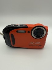 Fujifilm FinePix XP70 Digital Camera Waterproof Orange Excellent Cond + Charger