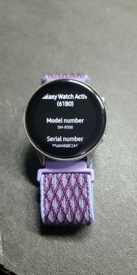 Samsung Galaxy Watch Active 40mm Samsung SM-R500 Silver