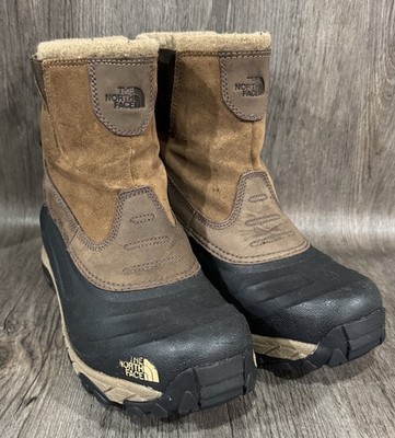 NORTH FACE Mens 10 Chilkat III Boots Brown Heat Seeker Waterproof Boots 200 Gram