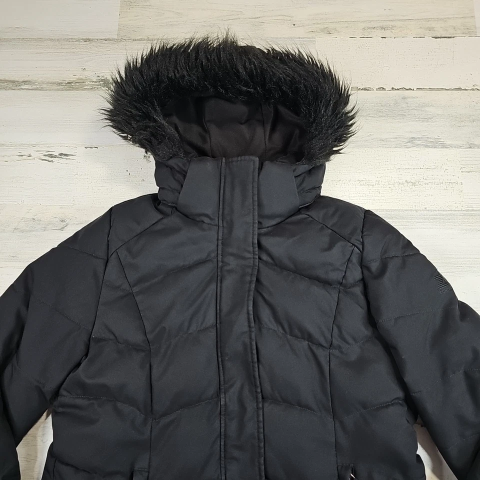 Chaqueta de invierno Zeroxposur etiqueta negra grande acolchada con capucha invierno Foto 2 de 4