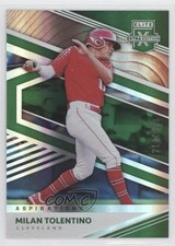 2020 Panini Elite Extra Edition Aspirations Green /499 Milan Tolentino #131 1u6