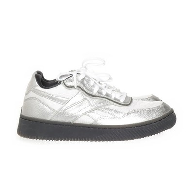 Reebok, Sneaker, Größe: 42 1/2, Silber/Schwarz/Weiß, Herren #Ocu