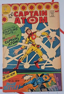 Captain Atom #83 (Charlton 1966) 1st App new Blue Beetle Ditko FN+ (6.5) cents