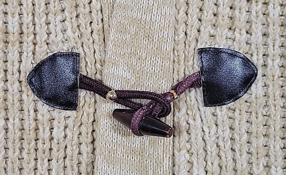 Vintage Montgomery Ward Toggle Button Cardigan Ch… - image 3