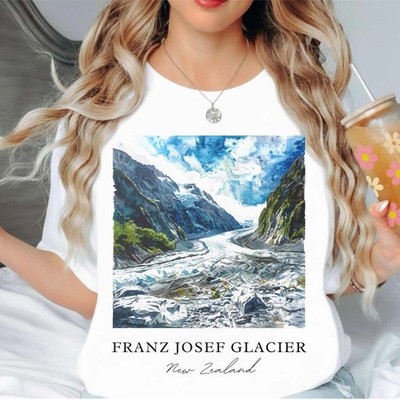 Franz Josef Glacier Unisex Shirt Travel Gift New Zealand Trip Lover Souvenir Tee