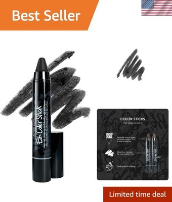 Mess-Free Twist-Up Color Stick for Instant Gray Hair Coverage - 1 Count