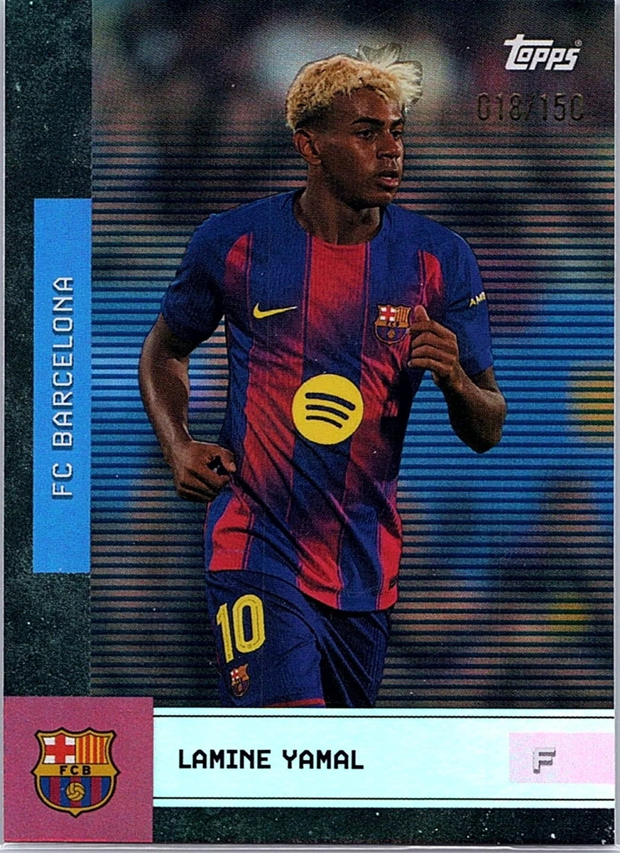 2025-26 Topps FC Barcelona Team Set - Lamine Yamal #14 for sale | eBay