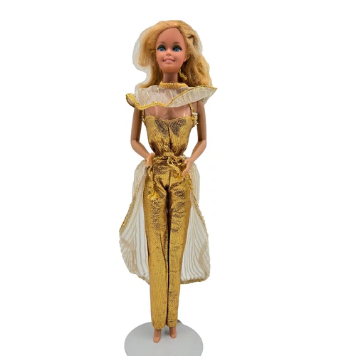 Golden Dream Barbie Doll 1980 Vintage Mattel 1874 Original Clothes Superstar Era