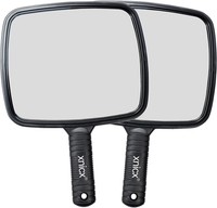 Handspiegel Mit Griff 31Cm Reisespiegel Schwarz