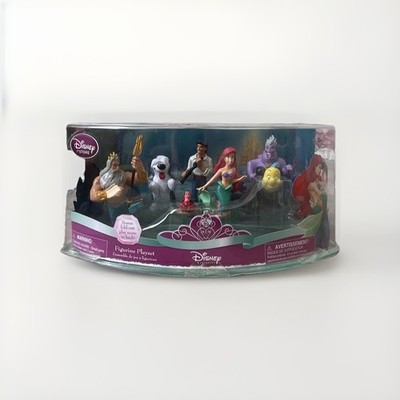 Disney Store The Little Mermaid Figurine Playset Ariel Ursula Triton 3''
