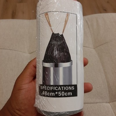 Bundle Deal of Drawing Trash Garbage Bags 10 rolls x 50 bags = 500 Trash bags