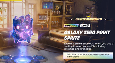 Galaxy Zero Point Sprite I Bot Lobby I Back Bling Ready