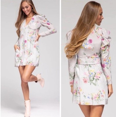 Dorothee Schumacher Article Floral Romance II Dress Spring Easter 2 / Us 4 NEW