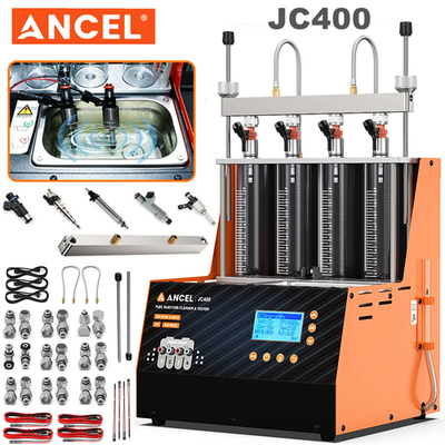 #ad #ad ANCEL JC400 Ultrasonic Fuel Injectors Cleaner Tester GDI Injectors Machine Kit $368.27
