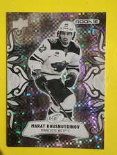2024-25 Upper Deck Ice Rookies Marat Khusnutdinov #117 Greyscale /99 (RC)