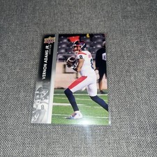 2022 Upper Deck CFL Vernon Adams Jr #67 Alouettes BC Lions