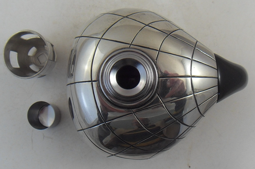 LAMPE BERGER 'Cobra' NEUVE en Etain Edition d'Art P. Morabito - Foto 11 di 17