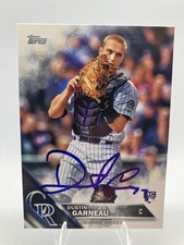 Dustin Garneau Signed 2016 Topps Colorado Rockies Rookie Card-#51-On Card Auto
