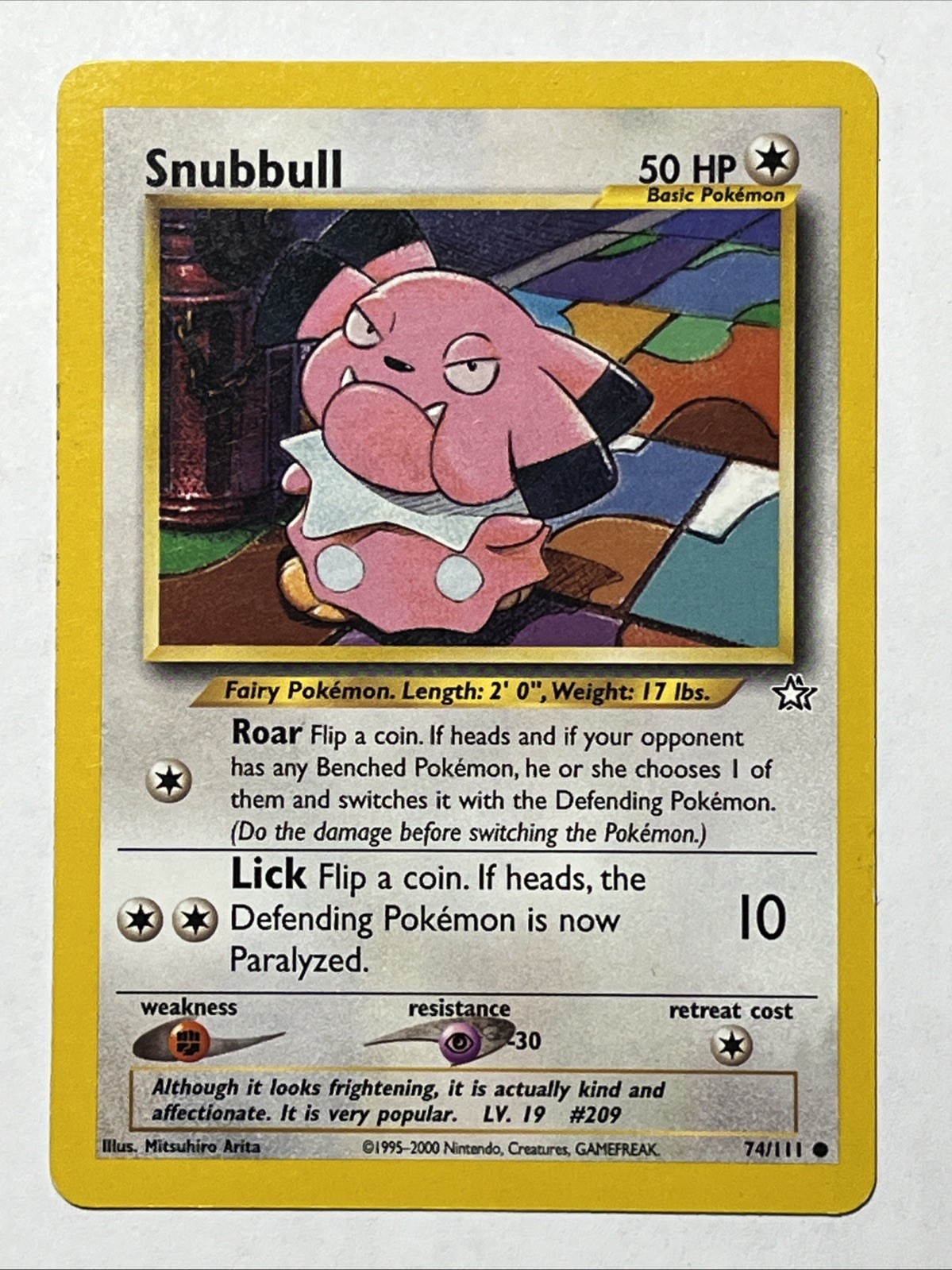 Snubbull 74/111 Neo Genesis Regular LP