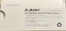 SVBONY CA1 Extension Tube M42 Threaded T Mount Adapter 1.25 Telescope Camera