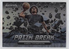 2023-24 Panini Prizm Draft Picks Prizm Break Silver Prizm Amen Thompson #10 0t1