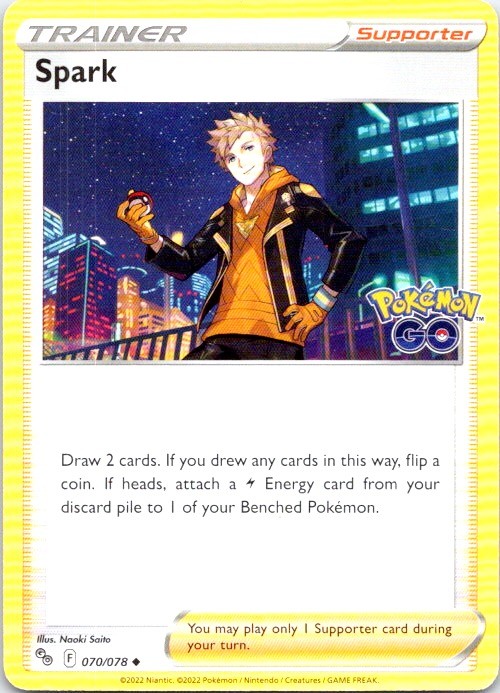 Pokemon GO #070/078 Spark