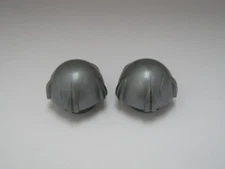 1930s Vintage Gray Marbled Radio Knobs