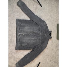 Old Navy Black Wash Sherpa Lined Denim Trucker Jacket Size XL - product listing photo