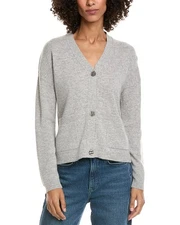 Incashmere Box Wool & Cashmere-Blend Cardigan Women's
