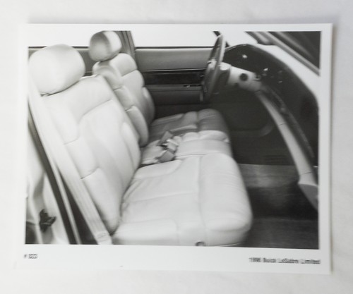 1996 BUICK LESABRE INTERIOR DEALER PRESS PHOTO 8X10 GM