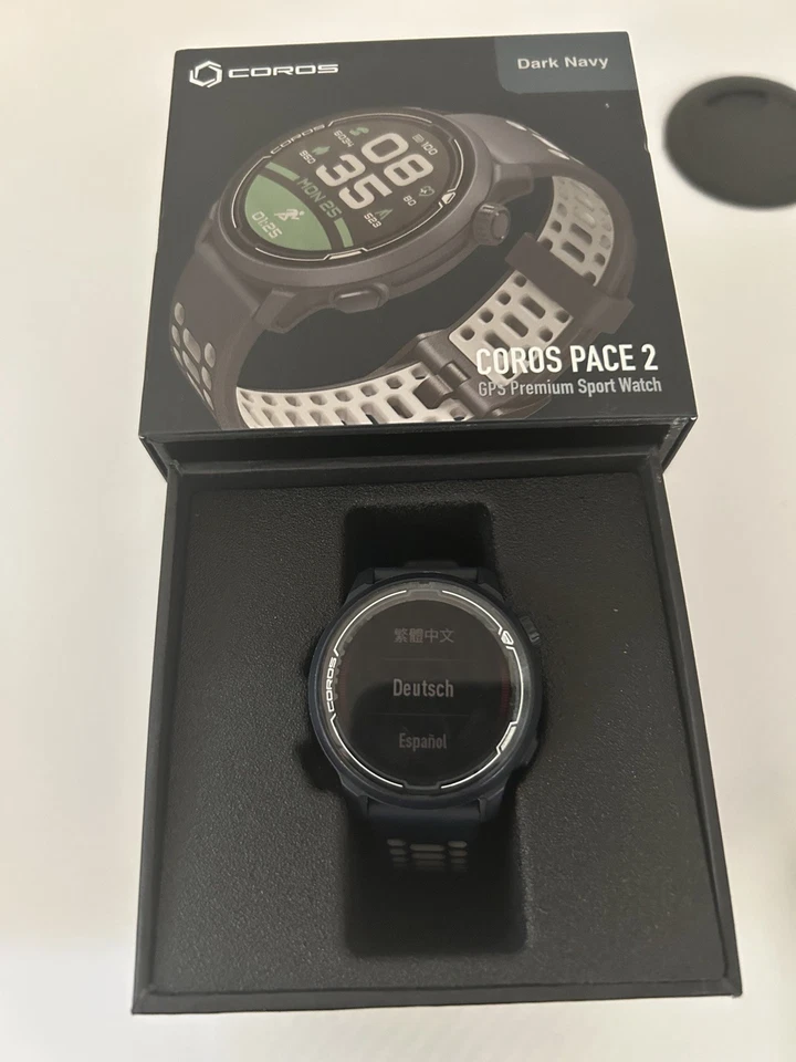 Coros PACE 2 Premium GPS Sport Watch B18 ( WPACE2-NVY ) - Dark Navy *TOP* - Bild 2 von 4