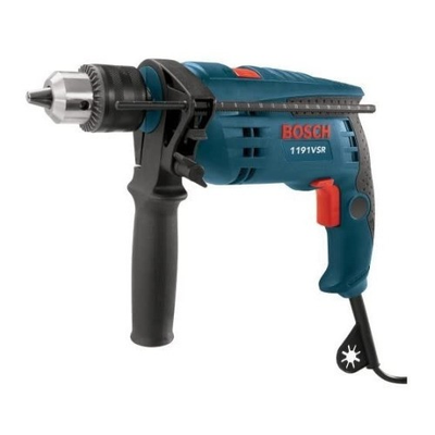 #ad Bosch 1191VSRK 1 2 In 7 Amp Corded Variable Speed Hammer Drill $94.95