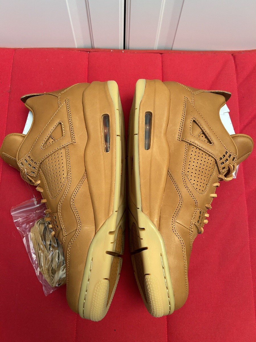 Nike Air Jordan 4 Retro Premium Ginger Wheat Sz- 10.5 Brand Nike Air Jordan 4 Retro Premium Ginger Wheat Sz- 10.5 Brand