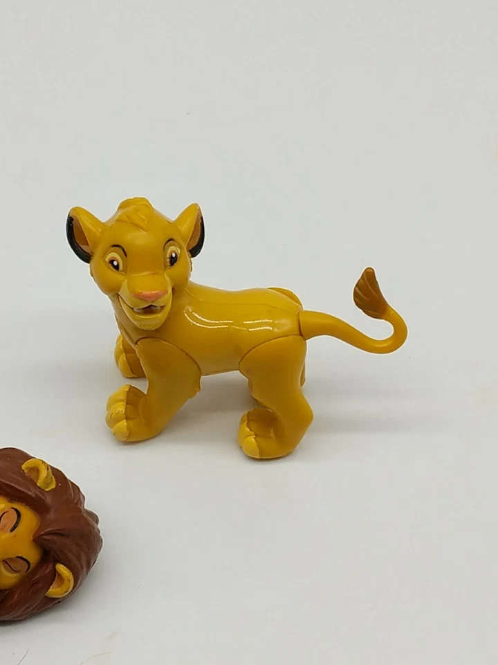 Figura de PVC de Colección Rey León Simba y Mufasa Colocado Disney Cub Cake Topper Foto 3 de 4