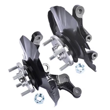 Front LH+RH Steering Knuckle Assembly for Kia Rio Rio5 Hyundai Accent 2006-2011