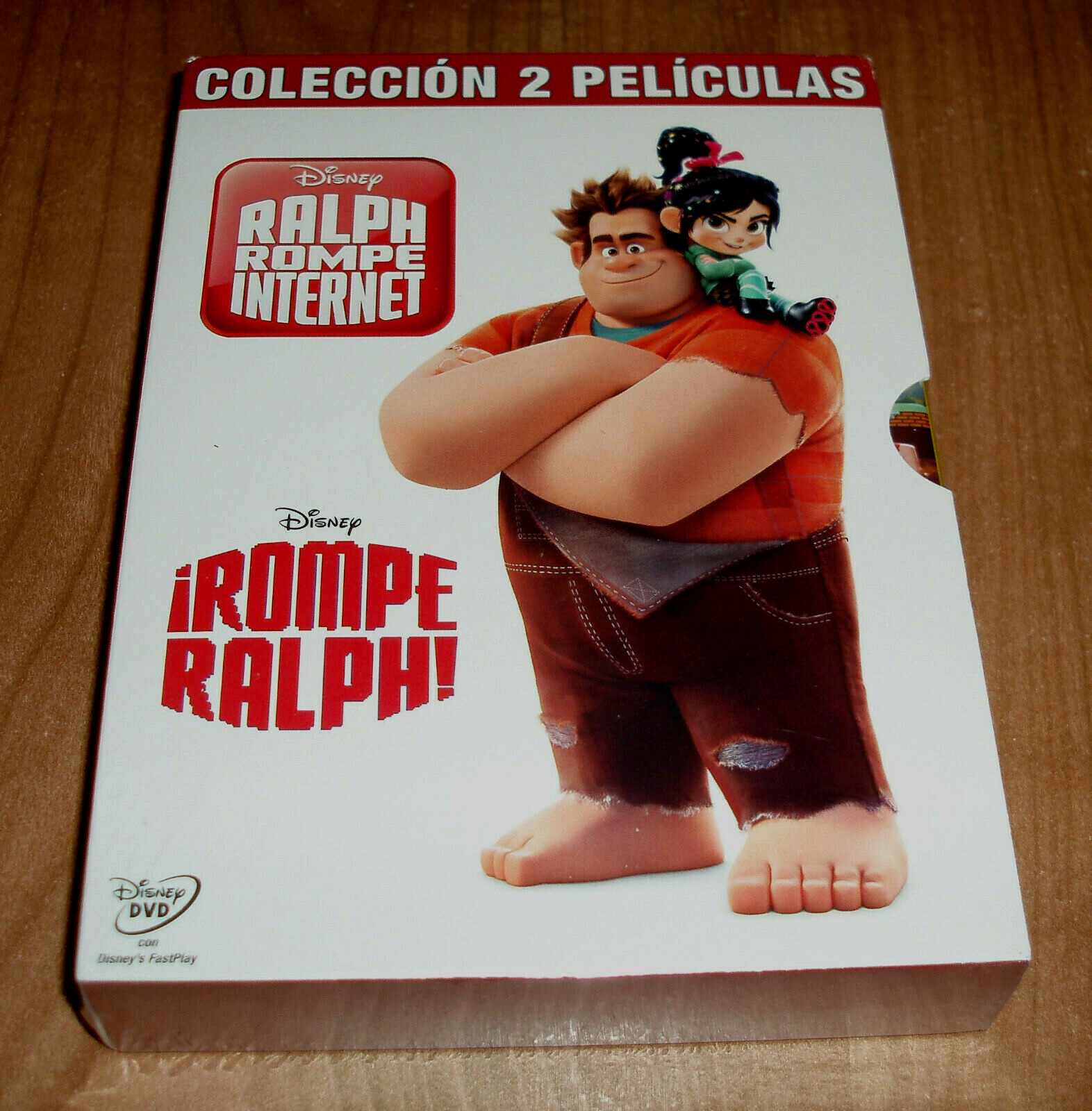 ROMPE RALPH COLECCION 2 PELICULAS DVD DISNEY NUEVO PRECINTADO (SIN ABRIR) R2