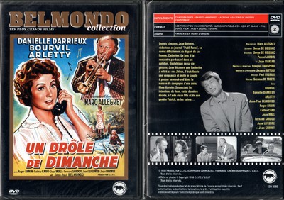 DVD - UN DROLE DE DIMANCHE - Darrieux,Bourvil,Arletty,Allégret - NEUF