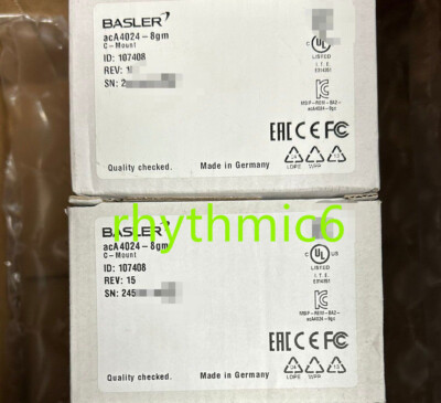 Brand New BASLER Aca4024-8gm Image acquisition module