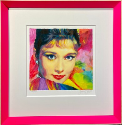 Limitierter Druck ''Audrey'' - James Francis Gill - 37 x 37 cm