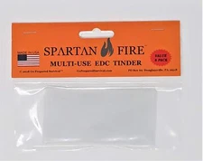 New Go Prepared Survival Spartan Fire Multi-Use Tinder SF676