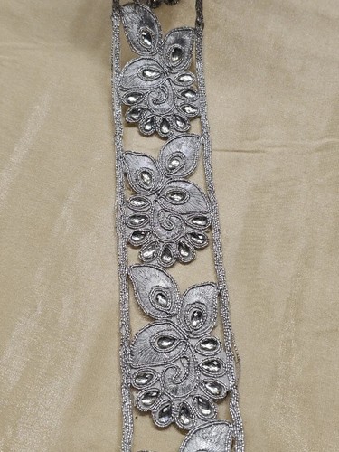 Indian Floral Saree Border Trim INDIAN LACE CRAFT - Picture 7 of 9