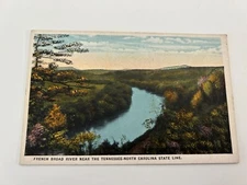 French Broad River near the Tennessee North Carolina State Line Blue Ridge Mts