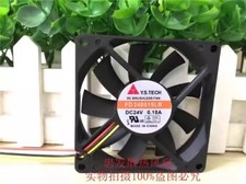 Y.S.TECH FD248015LB 8015 DC24V 0.18A 8CM 3-Wire Inverter Cooling Fan